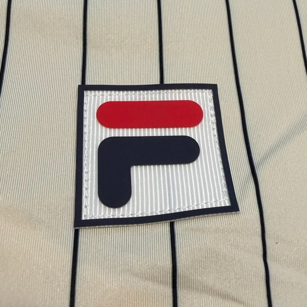 Fila Nina Tennis Performance Iconic RaceBack Tank Top - PW431112 - Medium - NWT - Picture 3 of 6
